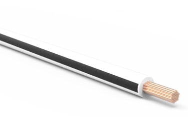 EL.GXL.1801.WHT/BLACK 18 GA GXL WIRE WHITE/BLACK